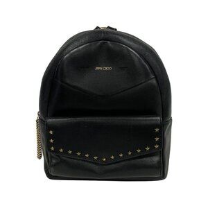 JIMMY CHOO Black Backpack